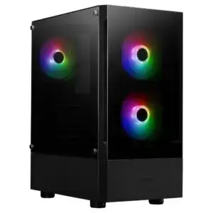 GAMDIAS TALOS E3 ARGB MID TOWER GAMING CASE - BLACK