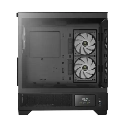 GAMDIAS ATLAS M1 ARGB MID TOWER GAMING CASE - BLACK - Image 5