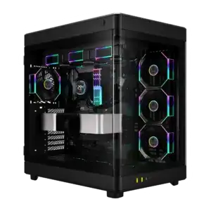 GAMDIAS NESO P1 PRO ARGB FULL TOWER GAMING CASE - BLACK