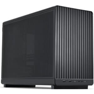 Lian Li A3-mATX (Black) Micro Form Factor Minimalistic Sleek & Compact Mini Tower Gaming Case, Ventilated Steel Mesh Design (Top & Side) w USB 3.1 Type-C