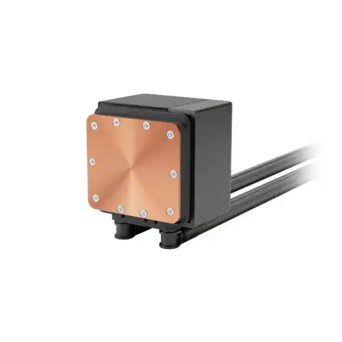 GAMDIAS CHIONE E4-240 AIO LIQUID COOLING - BLACK & DIGITAL DISPLAY WITH INFINITY MIRROR - Image 4