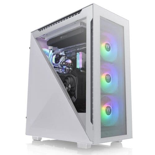 Thermaltake Divider 500 TG Snow ARGB Mid Tower Chassis - Image 2