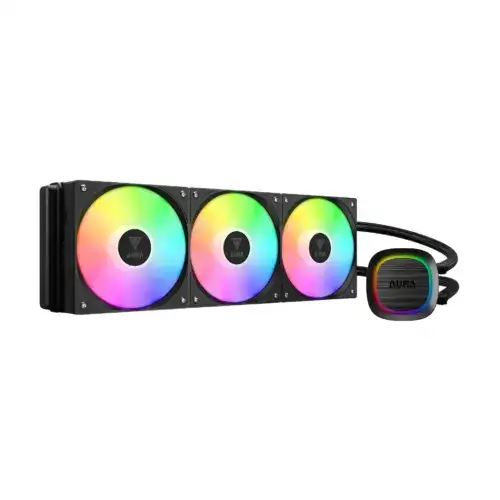 GAMDIAS AURA GL360 V2 ARGB LIQUID COOLER - BLACK - Image 3