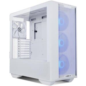 Lian Li LANCOOL 3 (3R-W) MESH (White) ARGB ATX Mid Tower Tempered Glass Gaming Case W/ Type-C & 4x140mm Fans (3xARGB Front + 1x Back)