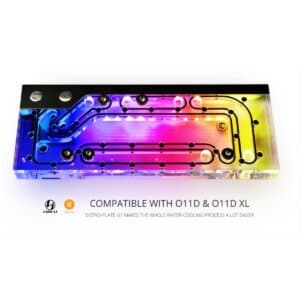 LIAN LI O11 DISTROBUTION-PLATE G1 DESIGNED BY EKWB D-RGB + DDC3.1 PWM - O11 DYNAMICDYNAMIC XL
