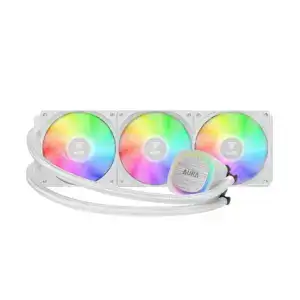 GAMDIAS AURA GL360 V2 ARGB LIQUID COOLER - WHITE