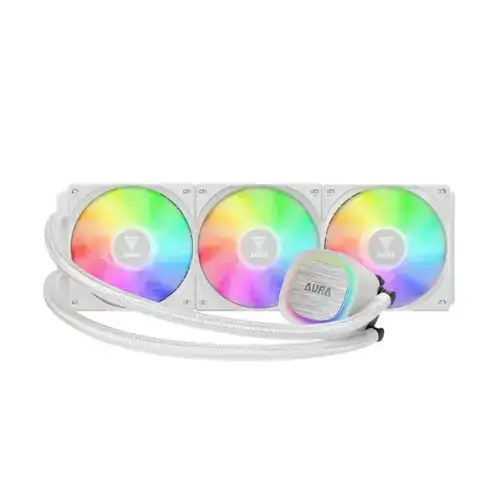 GAMDIAS AURA GL360 V2 ARGB LIQUID COOLER - WHITE