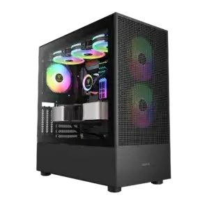 GAMDIAS TALOS M3 MESH ARGB MID TOWER GAMING CASE - BLACK
