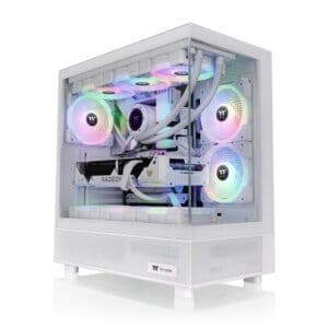 Thermaltake View 270 TG ARGB Mid Tower Chassis-White
