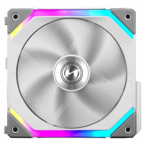 Lian Li UNI Fan SL120 Kit 3 Packs White W Controller (ARGB 120mm LED PWM Daisy-Chain) - Image 2