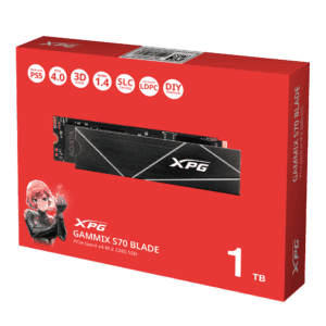 ADATA XPG GAMMIX S70 BLADE 1TB PCIe Gen4 M.2 SSD - WORK WITH PS5