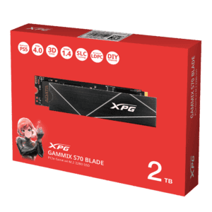 ADATA XPG GAMMIX S70 BLADE 2TB PCIe Gen4 M.2 SSD - WORK WITH PS5