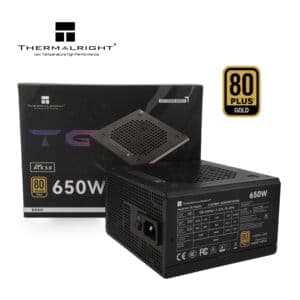 Thermalright (TG-650S) Gold 650W (ATX 3.0) 80 Plus Gold Non Modular, Smart Fan