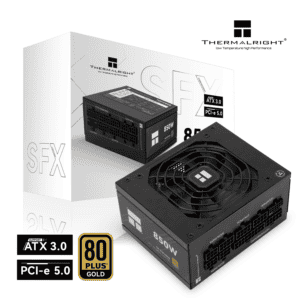 Thermalright (TGFX-850) SFX Gold 850W (ATX 3.0) PCIE 5.0 (12VHPWR) 80 Plus Gold Full Modular, Smart Fan