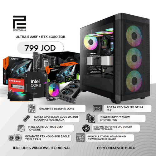 Ultra 5 225F + RTX 4060 8GB
