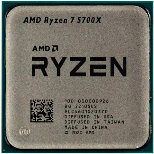 AMD RYZEN 7 5700X 8-Core 3.4GHz (4.6 GHz Max Boost) 36MB Cache AM4 Desktop Processor , Tray‏ ‏