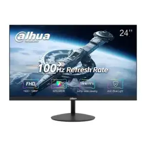 Dahua Lm24-A200M 24" Full Hd 100Hz Anti Blue Light Eye Protective Micro Bezel Design W/HDMI & Vga Interface-Black