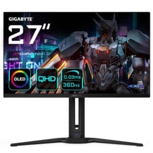GIGABYTE AORUS FO27Q3 27-inch-OLED QHD 2K 360Hz 0.03ms Gaming Monitor