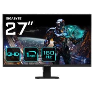 GIGABYTE GS27QA 27-inch QHD 2K 180Hz 1ms Super Speed IPS Panel Gaming Monitor - 100% SRGB