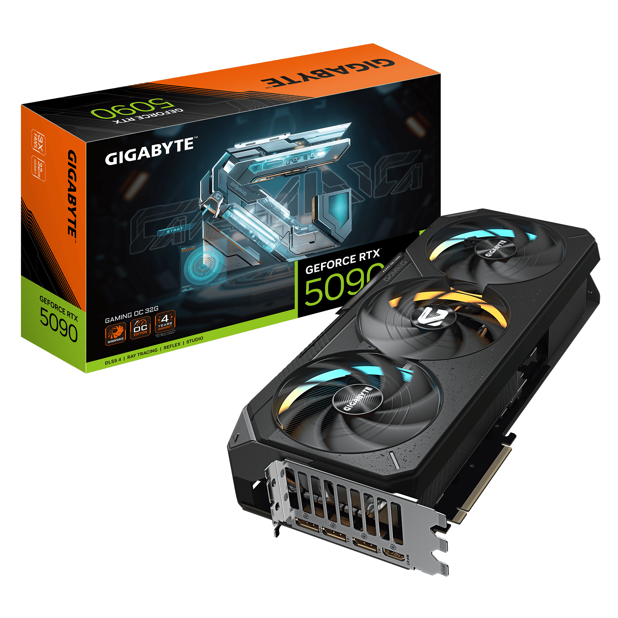 GIGABYTE GeForce RTX™ 5090 GAMING OC 32G – Performa PC