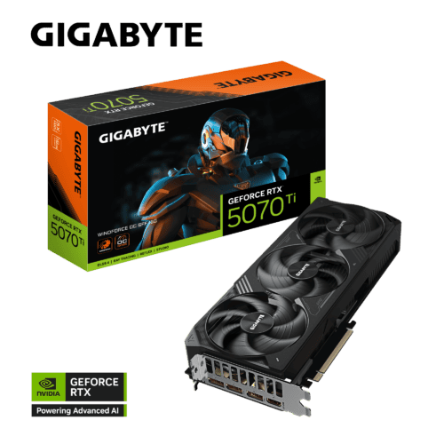 GIGABYTE GeForce RTX 5070 Ti WINDFORCE OC SFF 16G GDDR7