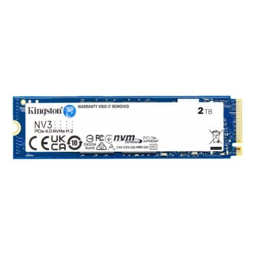 Kingston NV3 2TB M.2 2280 NVME PCIe Gen 4x4 Internal SSd Up To 6000 MB/s - Image 3