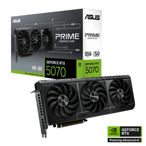ASUS PRIME GeForce RTX™ 5070 12GB GDDR7