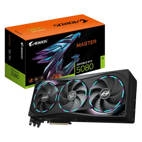 GIGABYTE AORUS GeForce RTX™ 5080 MASTER 16G