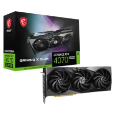 MSI GeForce RTX™ 4070 SUPER 12G GAMING X SLIM OC GDDR6X