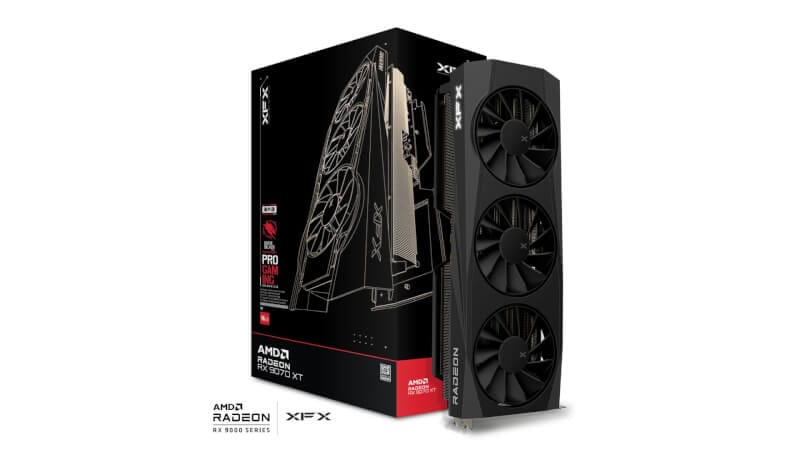 XFX Quicksilver AMD Radeon RX 9070XT 16GB Gaming Edition