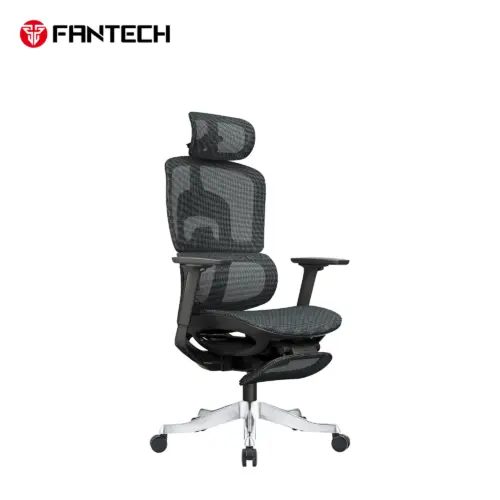 FANTECH OC3 ERGONOMIC OFFICE CHAIR - BLACK - Image 3
