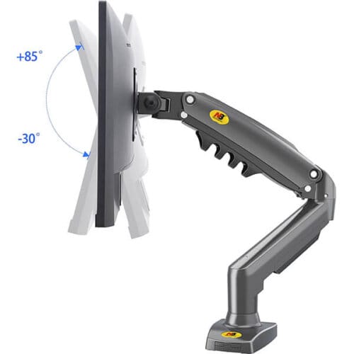 NORTH BAYOU F80 MONITOR DESK MOUNT STAND FULL MOTION FOR 17-30-inch MONITORS - Image 3