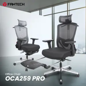 FANTECH OCA259 PRO OFFICE CHAIR - BLACK