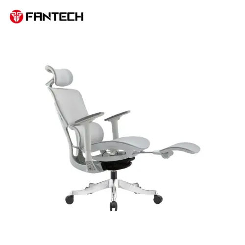 FANTECH OC3 ERGONOMIC OFFICE CHAIR - GREY - Image 3