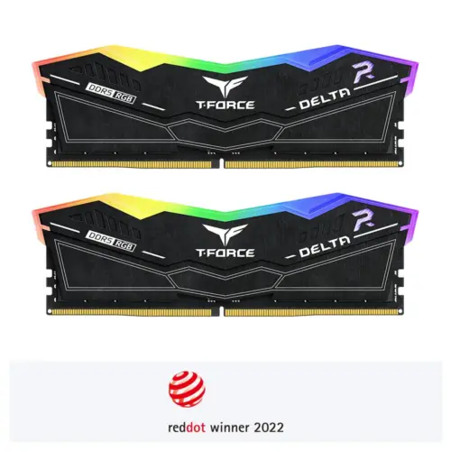 T-FORCE DELTA RGB DDR5 32GB (2X16GB) 6000Mhz DESKTOP MEMORY-BLACK - Image 6