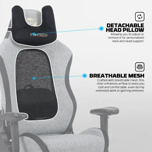 FANTECH GC195 GAMING CHAIR - Image 4