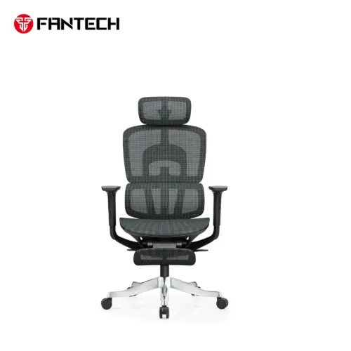 FANTECH OC3 ERGONOMIC OFFICE CHAIR - BLACK - Image 4
