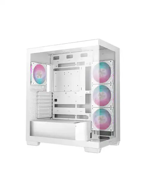 DEEPCOOL CG580 4F Panoramic ATX Mid-Tower - White - Image 3