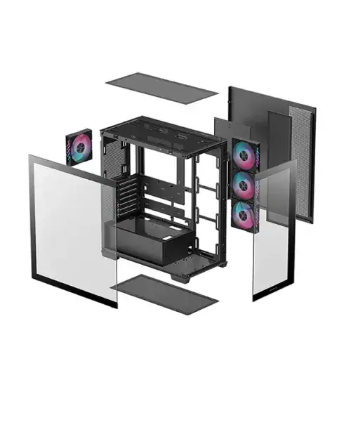 DEEPCOOL CG580 4F Panoramic ATX Mid-Tower - Image 5