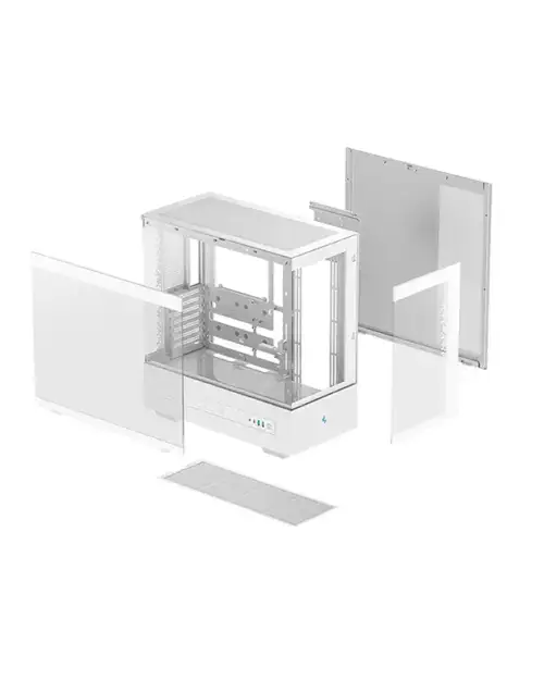 DEEPCOOL CH690 DIGITAL Mid Tower - White - Image 6