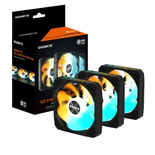 GIGABYTE EZ CHAIN RVS FAN 120 - Image 3