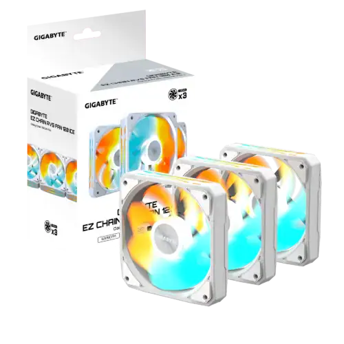 GIGABYTE EZ CHAIN RVS FAN 120 ICE - Image 4