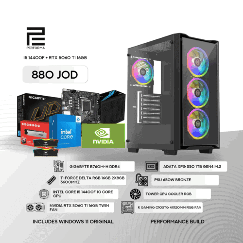 I5 14400F + RTX 5060 Ti 16GB