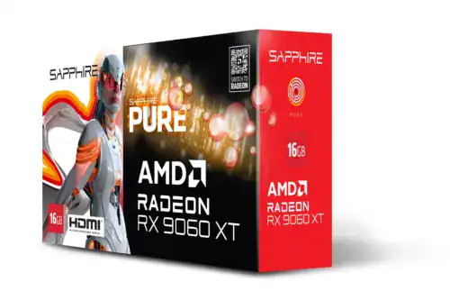 SAPPHIRE PURE AMD Radeon RX 9060 XT 16GB GAMING OC GDDR6 - AMD RDNA 4 Architecture - Image 2