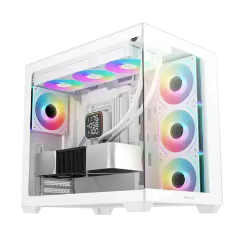 DEEPCOOL CG530 4F Panoramic ATX Mid-Tower - White