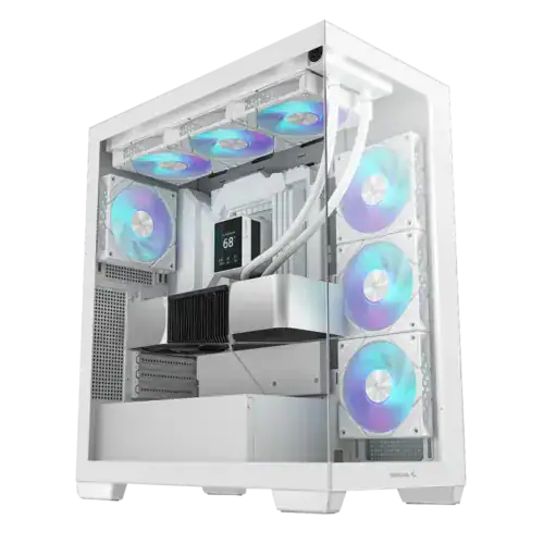 DEEPCOOL CG580 4F Panoramic ATX Mid-Tower - White
