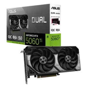 ASUS Dual GeForce RTX™ 5060 Ti 8GB GDDR7 OC Edition