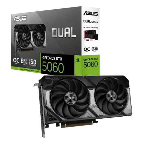 ASUS Dual GeForce RTX 5060 8GB GDDR7 OC Edition