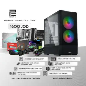 AMD Ryzen 7 9700X + RTX 5070 Ti 16GB
