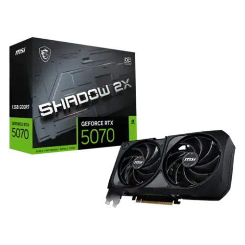 MSI GeForce RTX™ 5070 12G SHADOW 2X OC